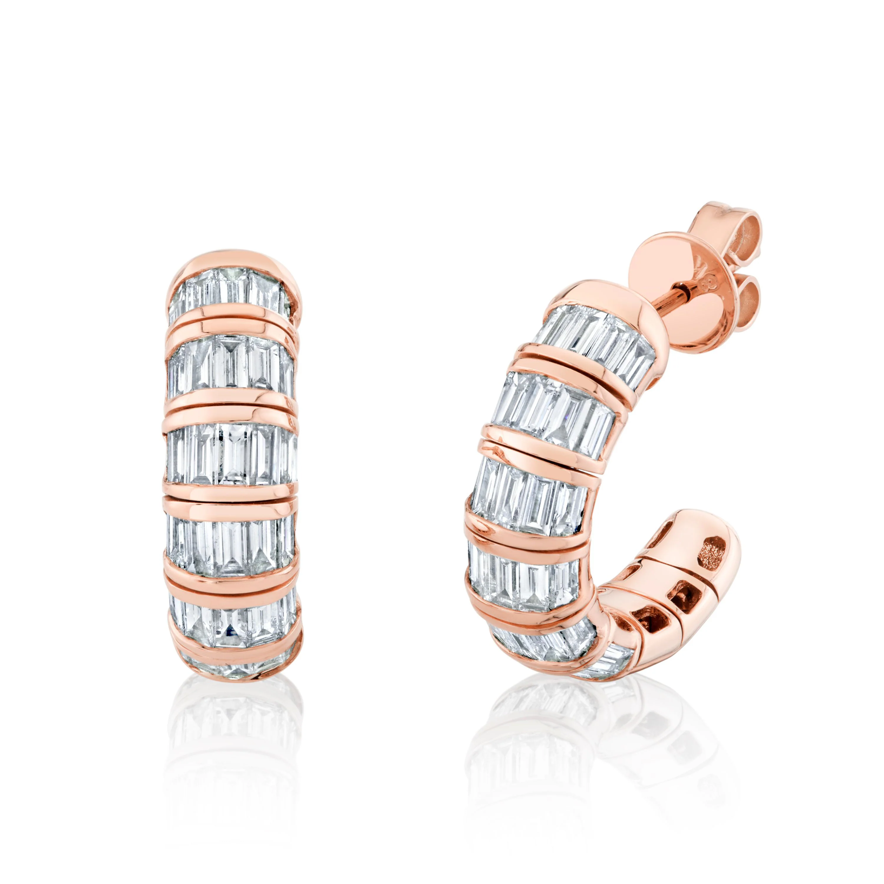 DIAMOND BAGUETTE HUGGIES - Image 5