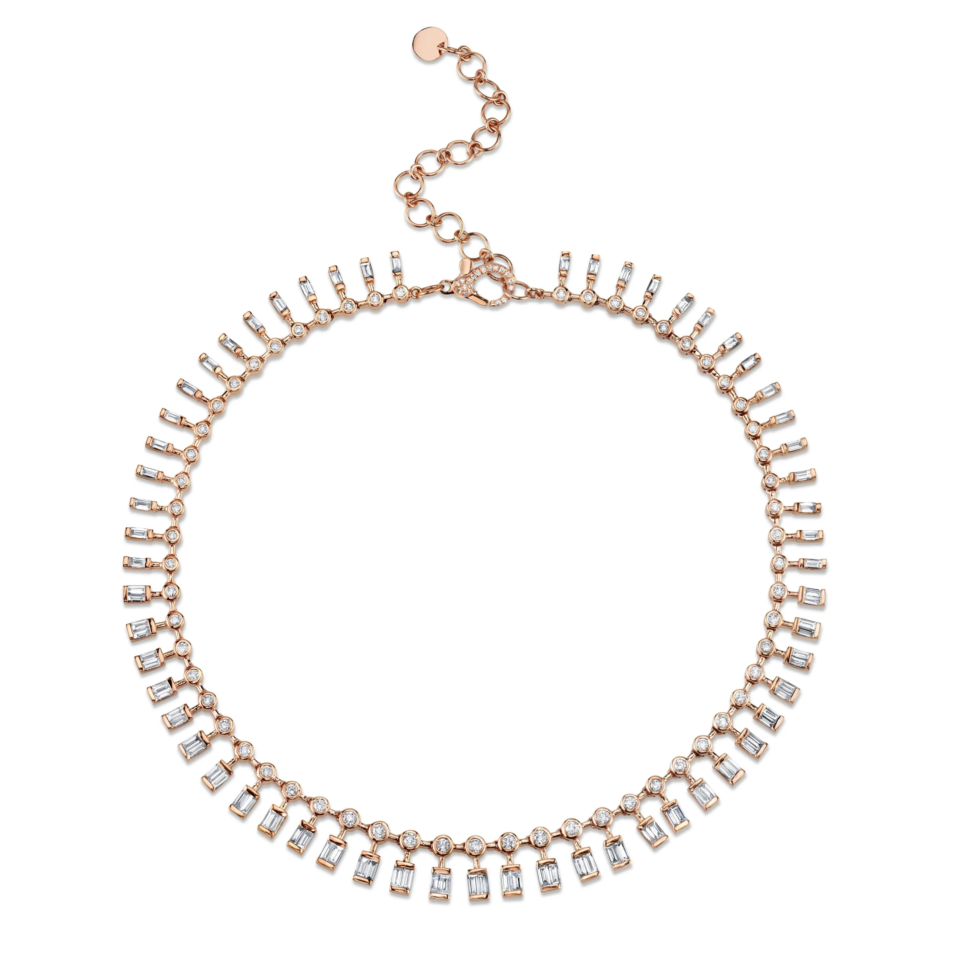 DIAMOND DOT-DASH CHOKER - Image 3