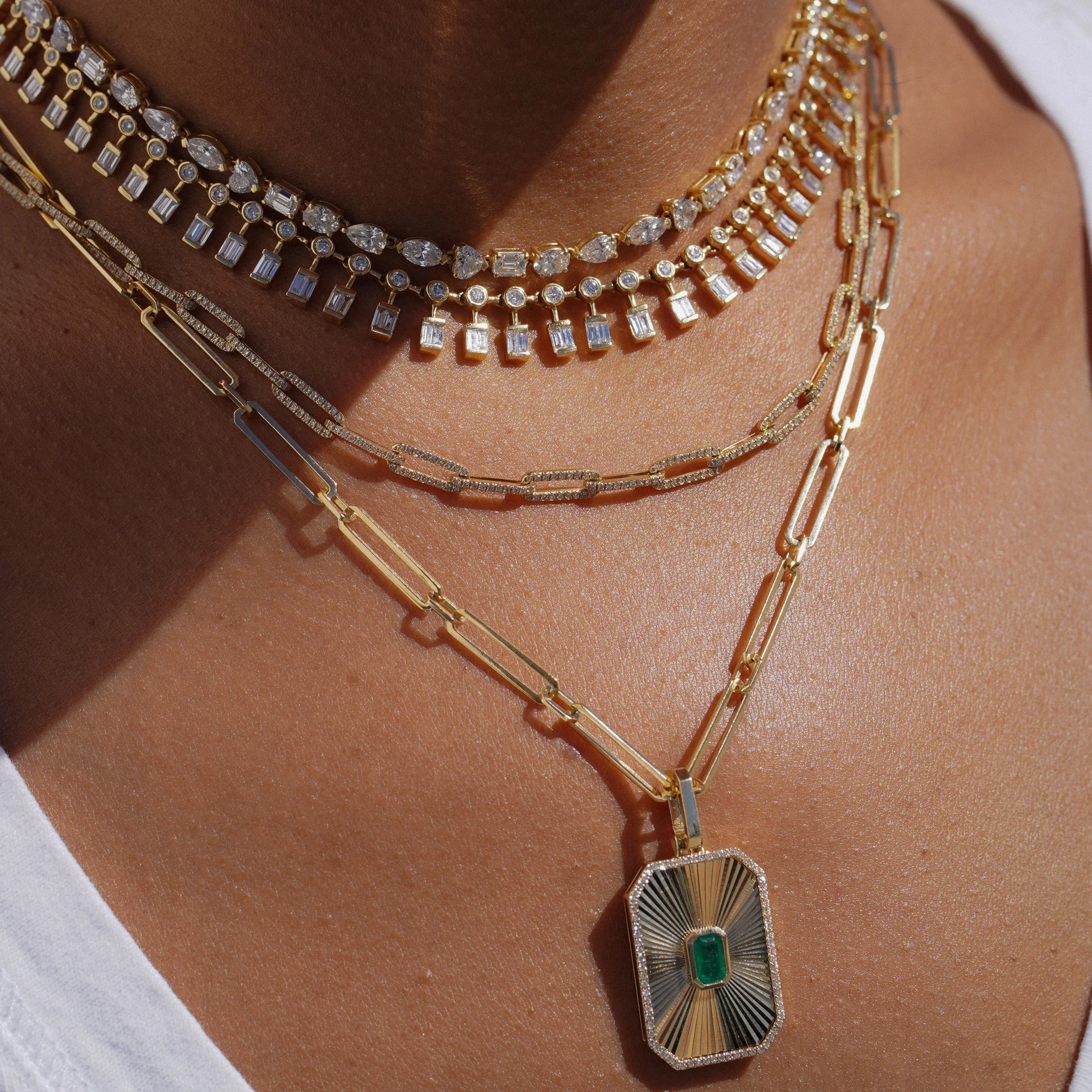 DIAMOND DOT-DASH CHOKER - Image 6