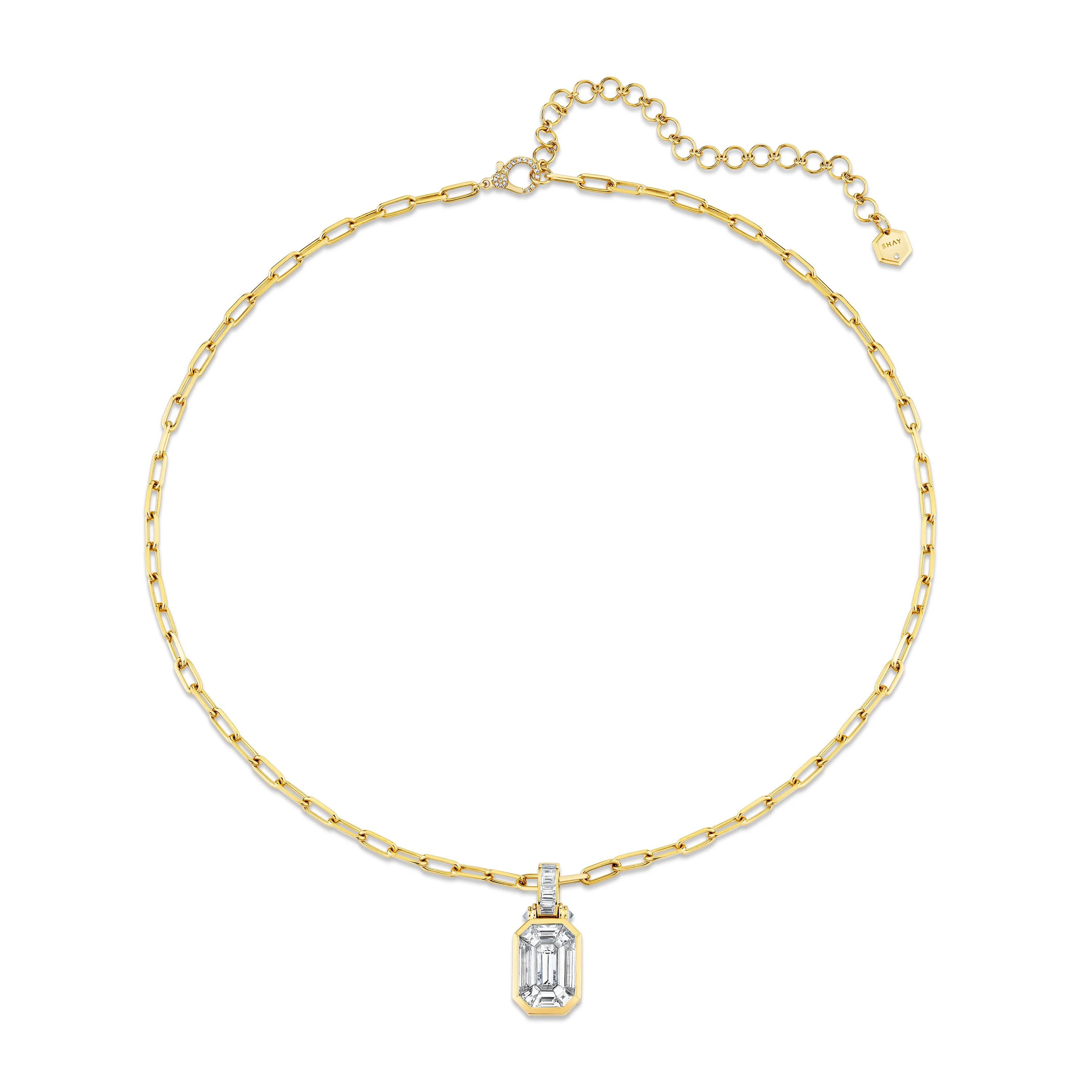 GRAND DIAMOND ILLUSION NECKLACE - Image 4