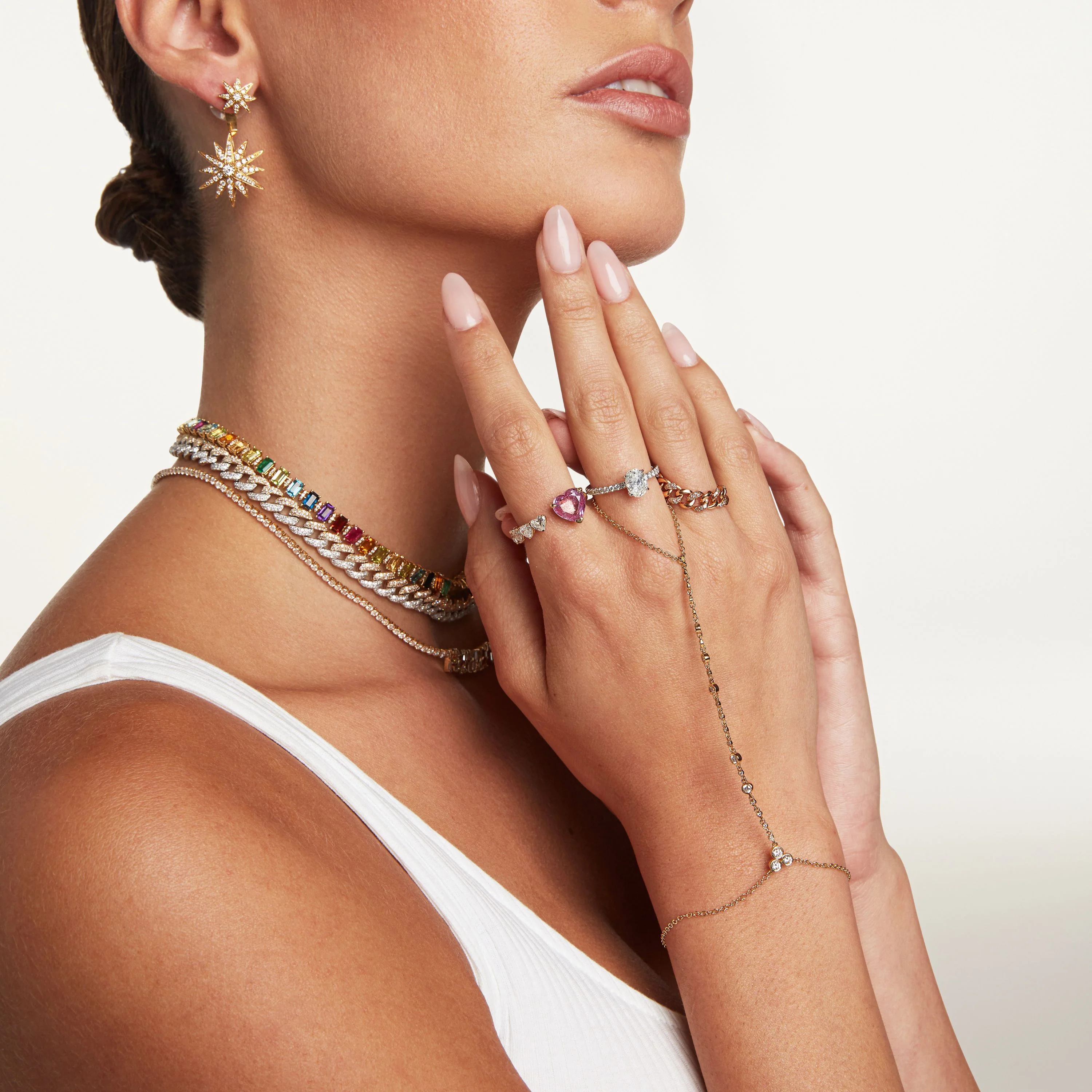 DIAMOND OVAL RING - Image 2