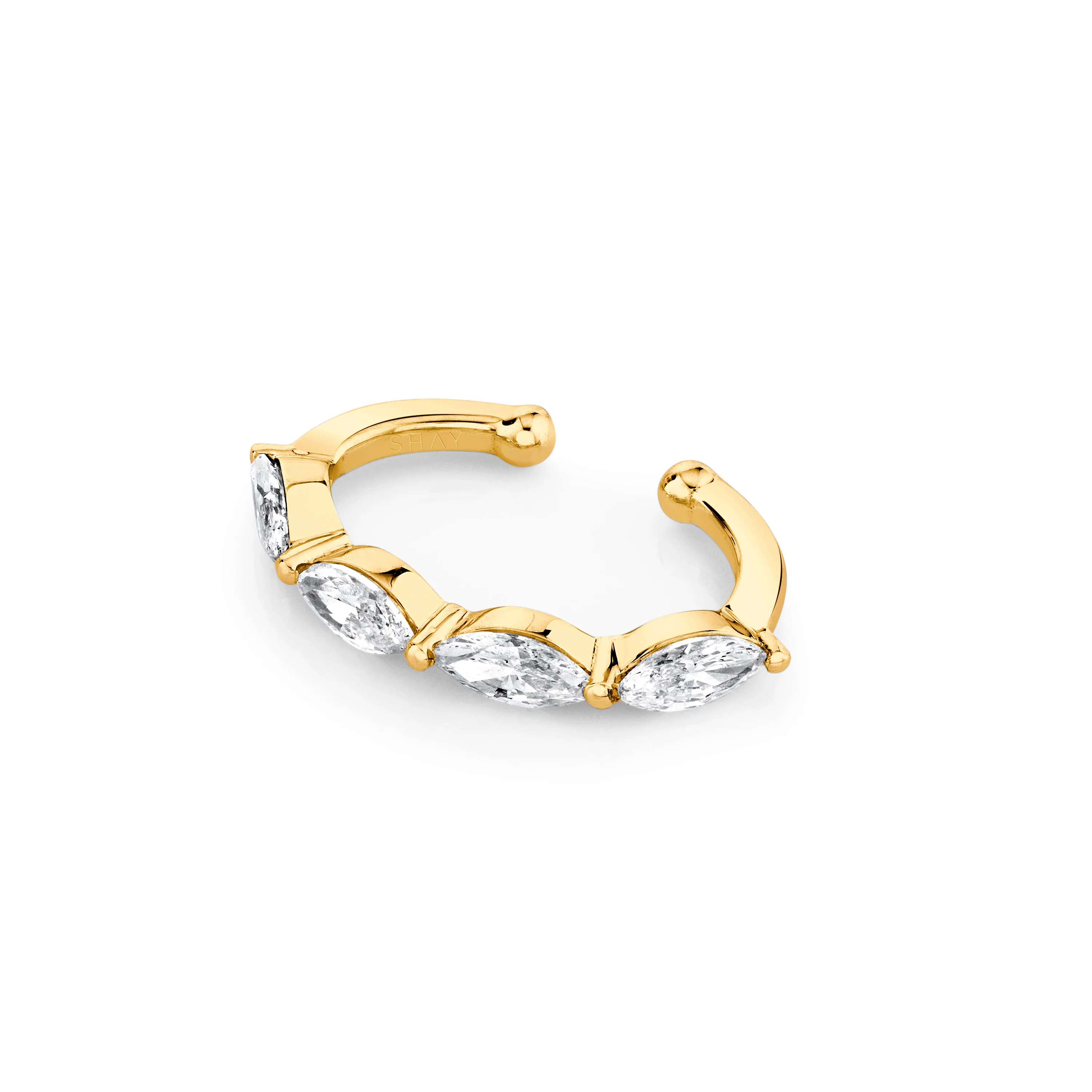 DIAMOND EAST WEST EAR CUFF - Image 3