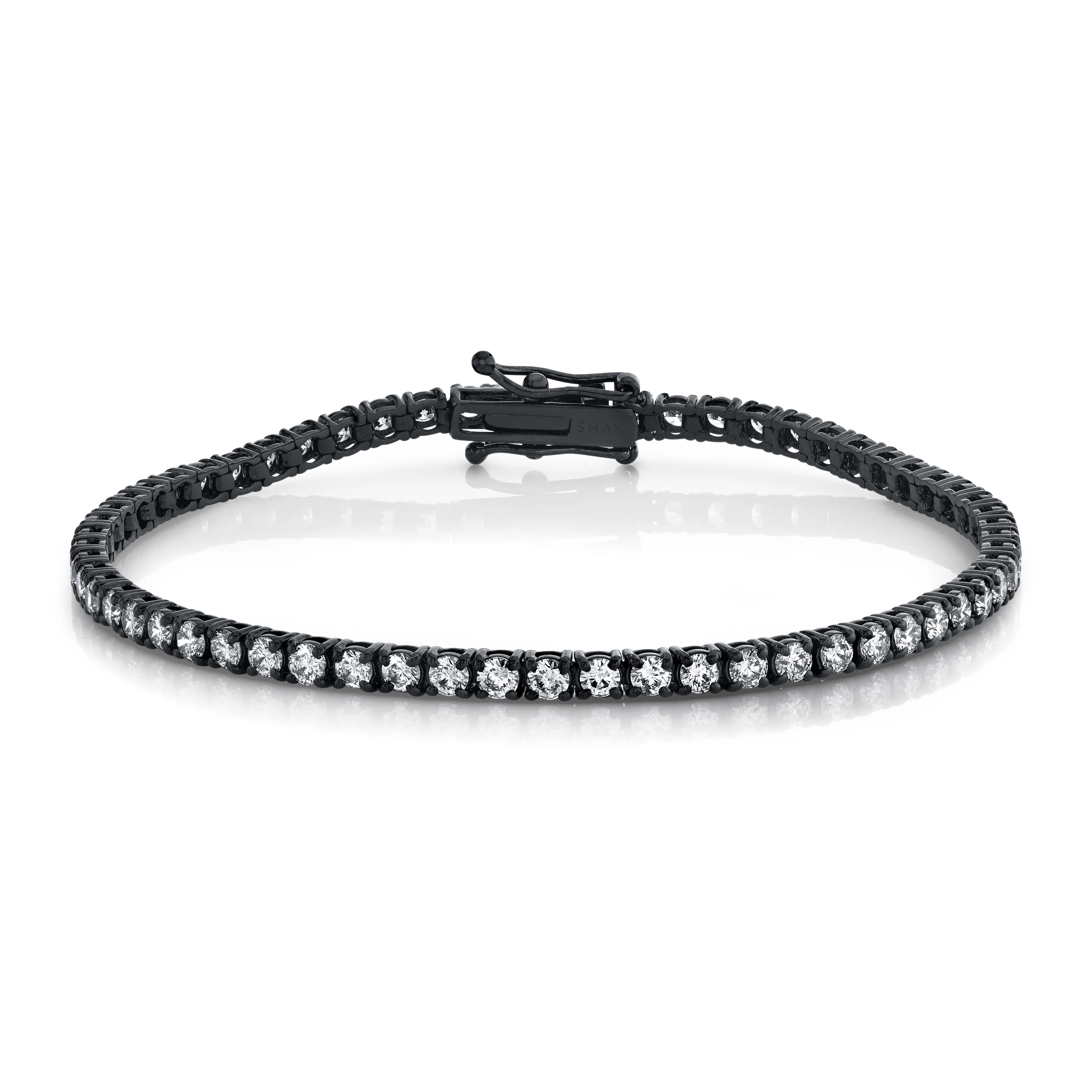 READY TO SHIP DIAMOND TENNIS BRACELET PETITE - Image 3