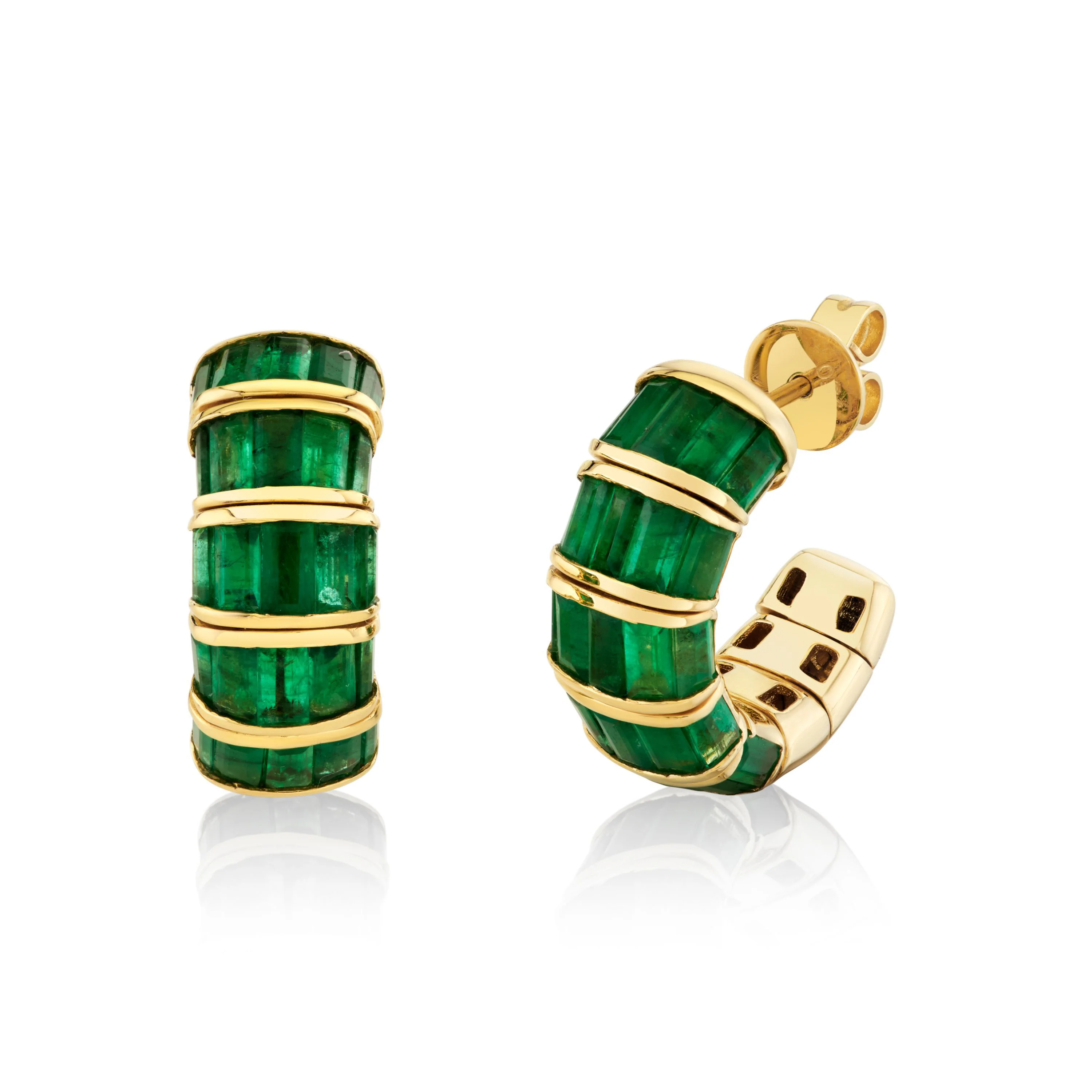 EMERALD BAGUETTE HUGGIES - Image 3