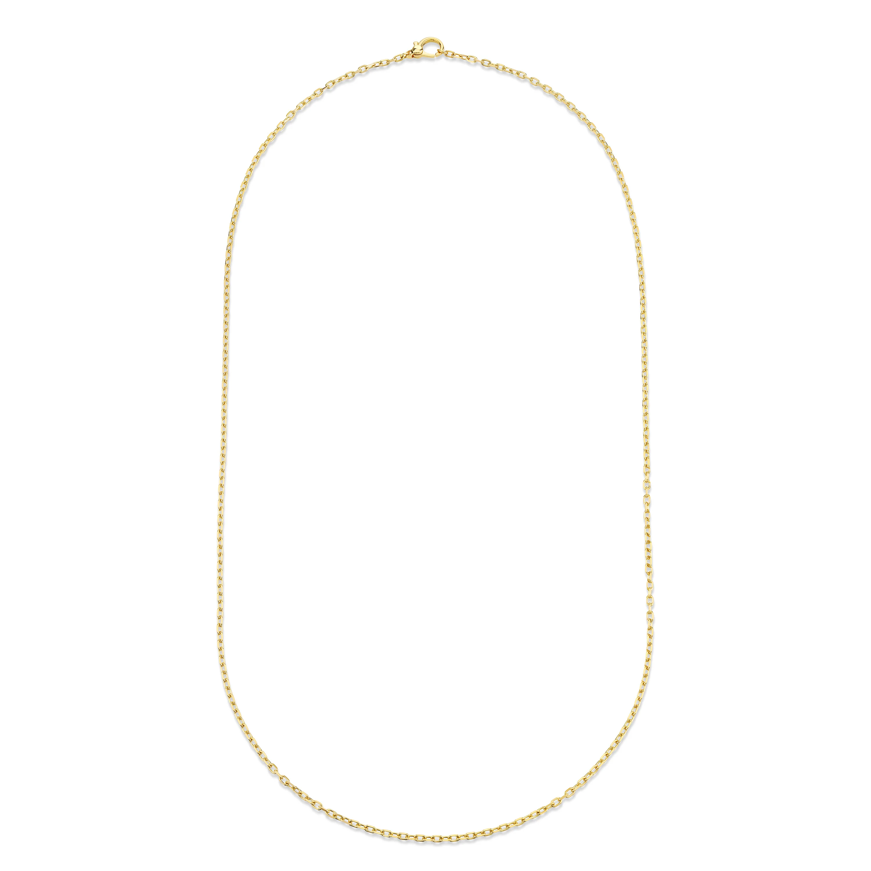 SOLID GOLD OVAL CHAIN - Image 4