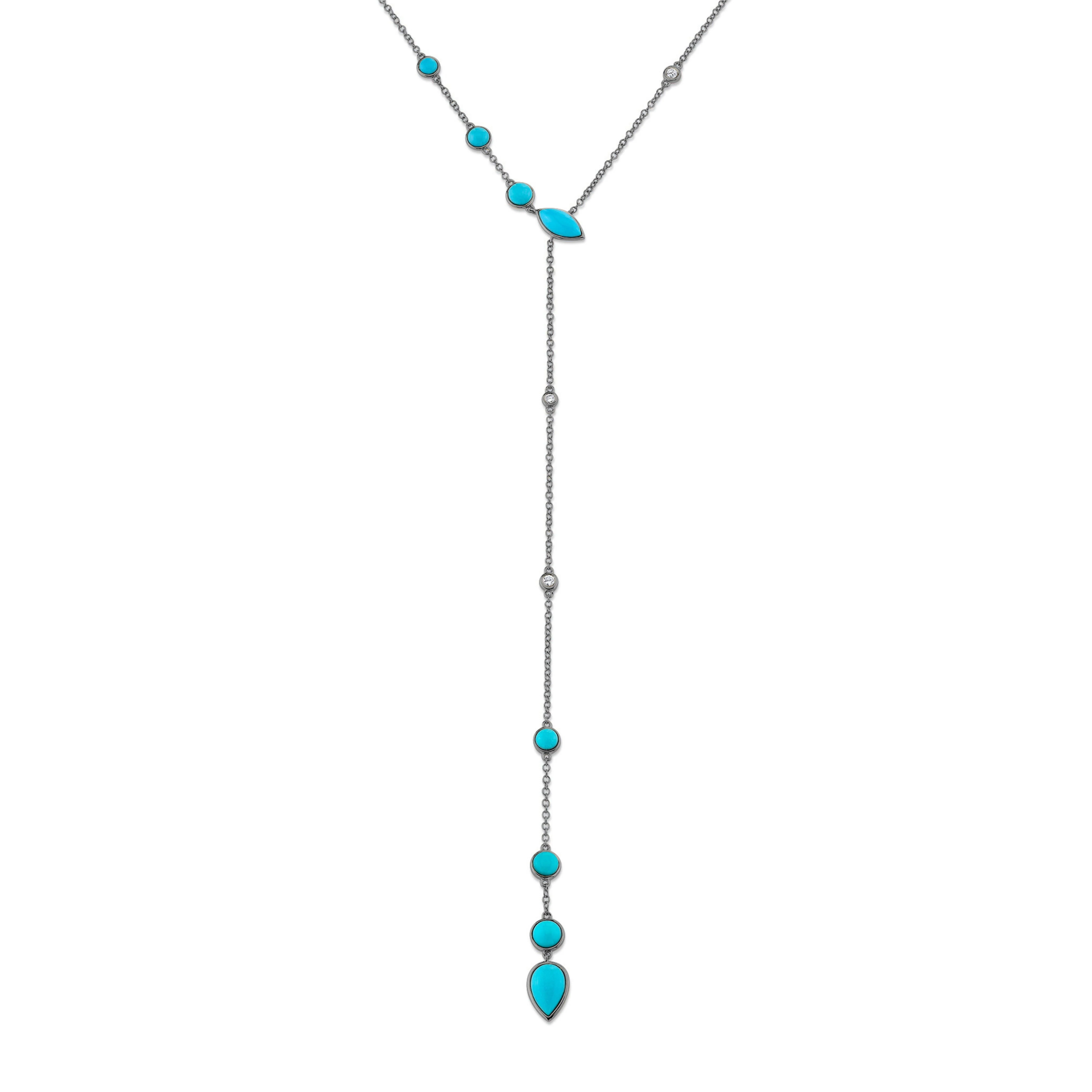TURQUOISE RIVIERA Y NECKLACE - Image 6